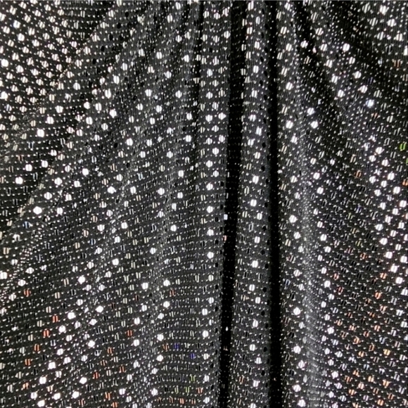 Adrianna Papell Black & Silver Sequin Sleeveless Dress - Picture 11 of 16
